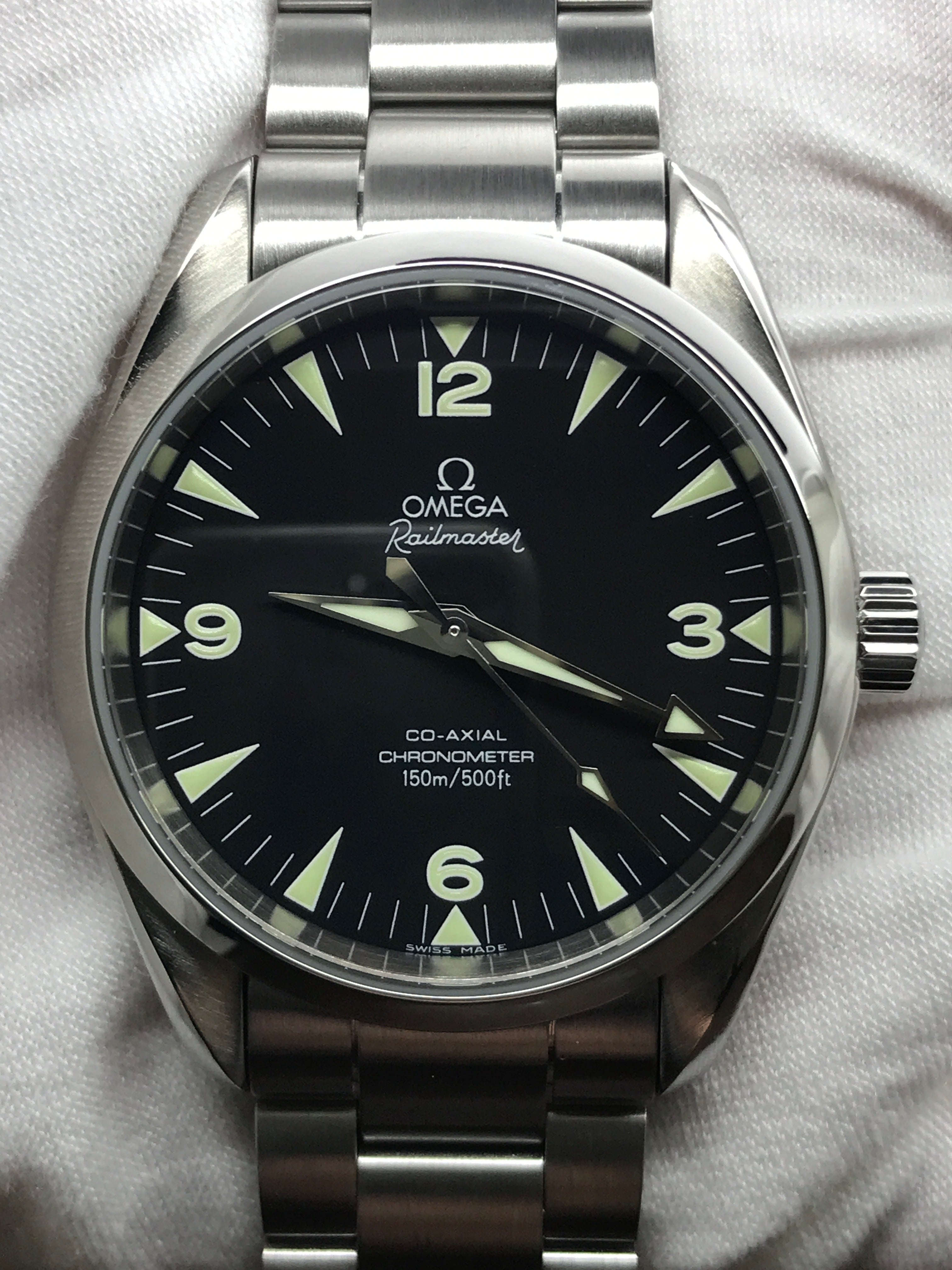 Omega Seamaster Railmaster