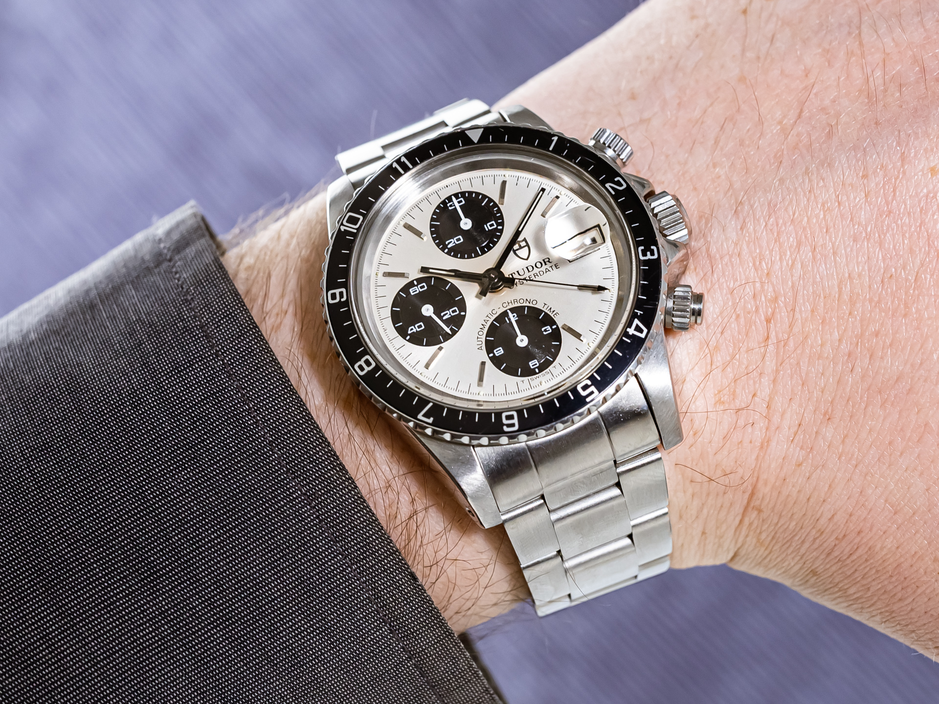 Tudor Oysterdate Big Block