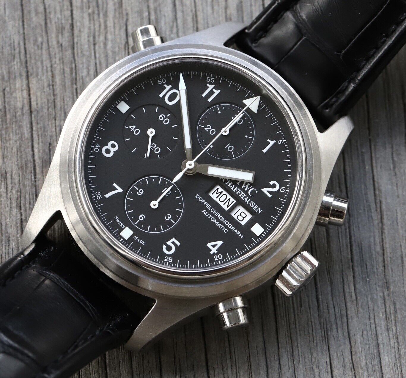 IWC Pilot Double Chronograph