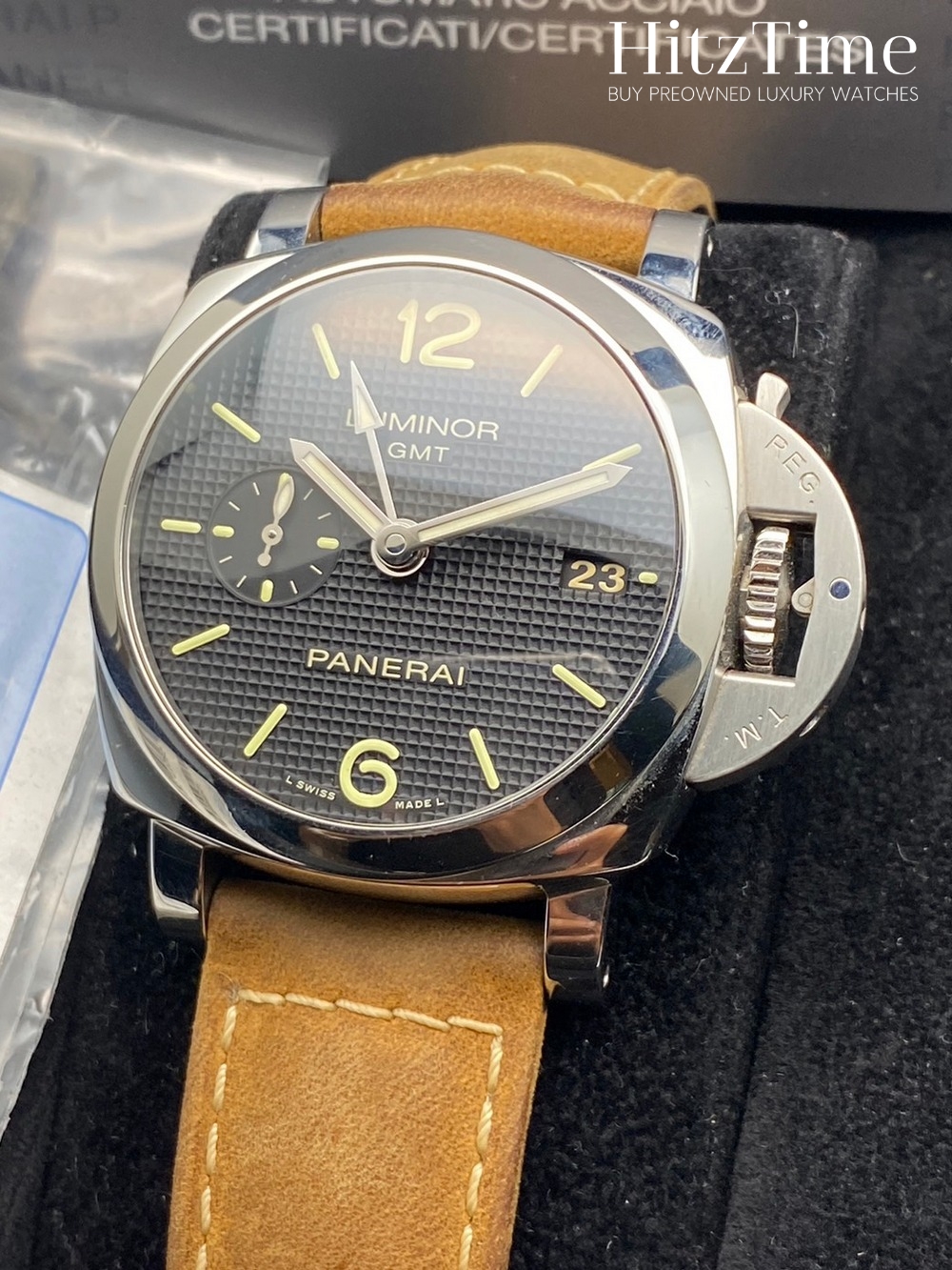 Panerai Luminor 1950 3 Days GMT Automatic